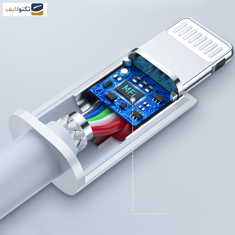 کابل شارژ تبدیل USB به لایتنینگ هترون مدل HC275i طول 1متر کابل شارژ تبدیل USB به لایتنینگ هترون مدل HC275i طول 1متر