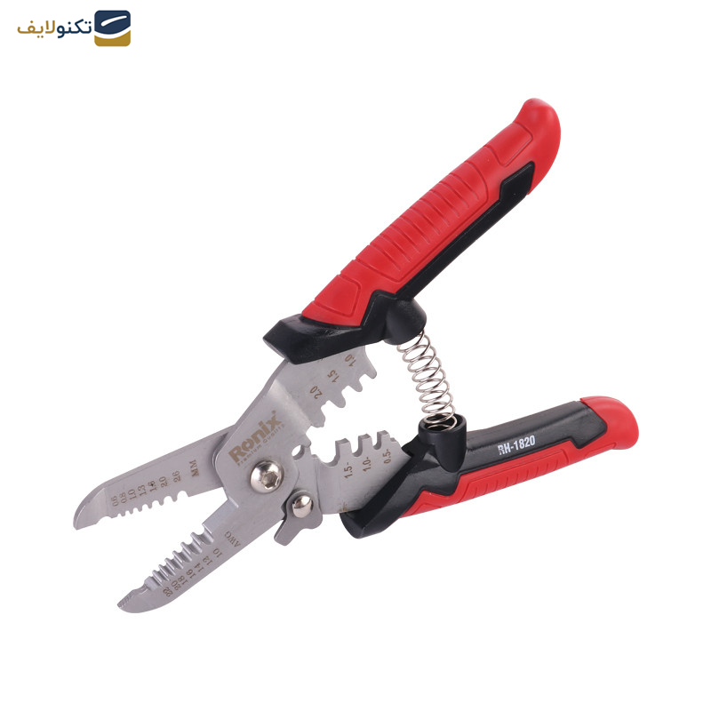 انبر سیم لخت کن رونیکس مدل RH-1820 سایز 7 اینچ انبر سیم لخت کن رونیکس مدل RH-1820 سایز 7 اینچ