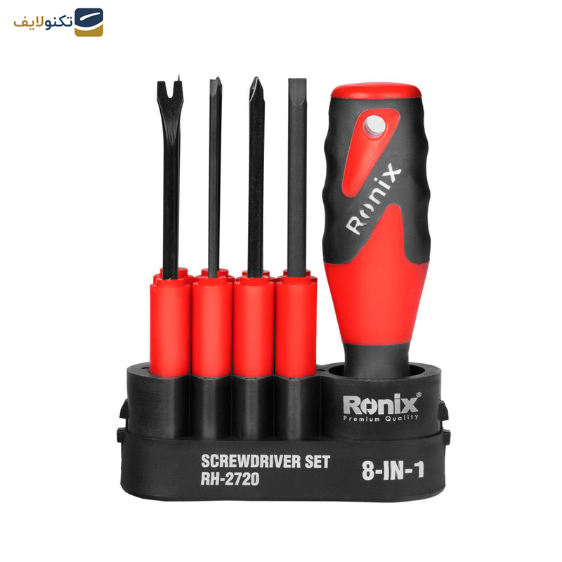 مجموعه 8 عددی پیچ گوشتی رونیکس مدل RH-2720 مجموعه 8 عددی پیچ گوشتی رونیکس مدل RH-2720