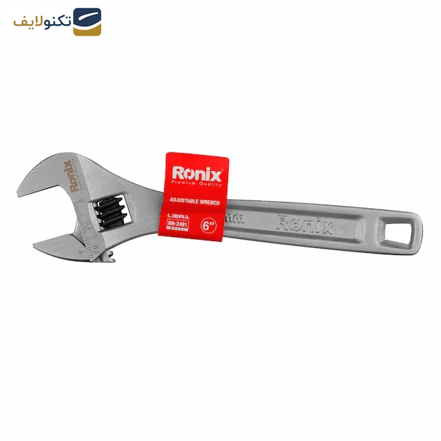 آچار فرانسه رونیکس مدل 2401RH سایز 6 میلی متر آچار فرانسه رونیکس مدل 2401RH سایز 6 میلی متر