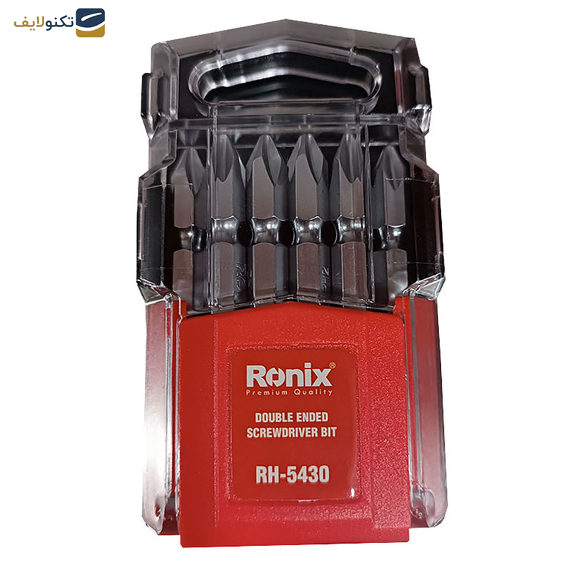 سری پیچ گوشتی چهارسو چهارسو رونیکس مدل RH-5430 بسته 10 عددی