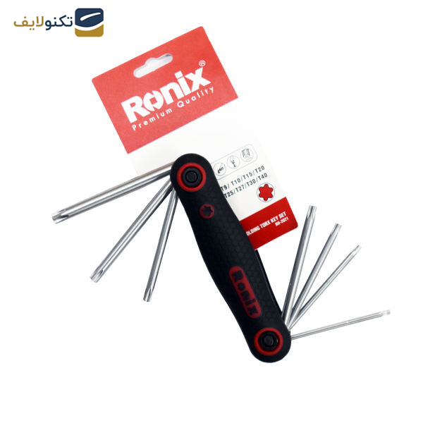 مجموعه 8 عددی آچار آلن ستاره ای رونیکس مدل RON-2021 مجموعه 8 عددی آچار آلن ستاره ای رونیکس مدل RON-2021