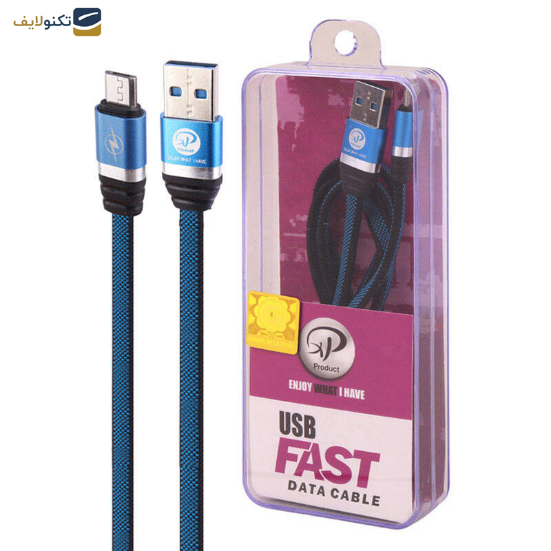 کابل تبدیل USB به microUSB ایکس پی پروداکت مدل XP-C220 طول 1 متر کابل تبدیل USB به microUSB ایکس پی پروداکت مدل XP-C220 طول 1 متر