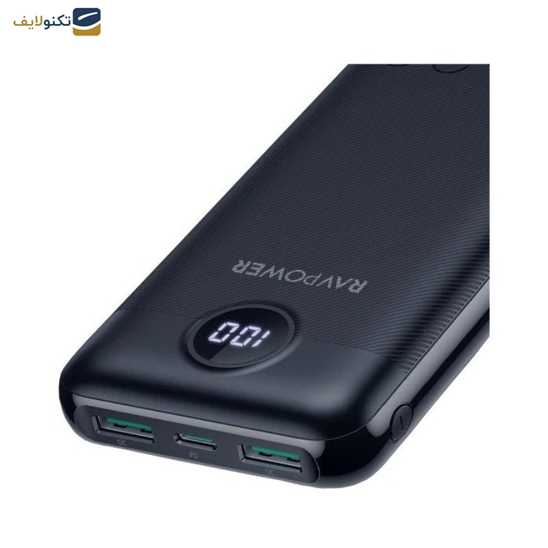پاوربانک راوپاور مدل RP-PB1205 ظرفیت 20000 میلی آمپر ساعت پاوربانک راوپاور مدل RP-PB1205 ظرفیت 20000 میلی آمپر ساعت