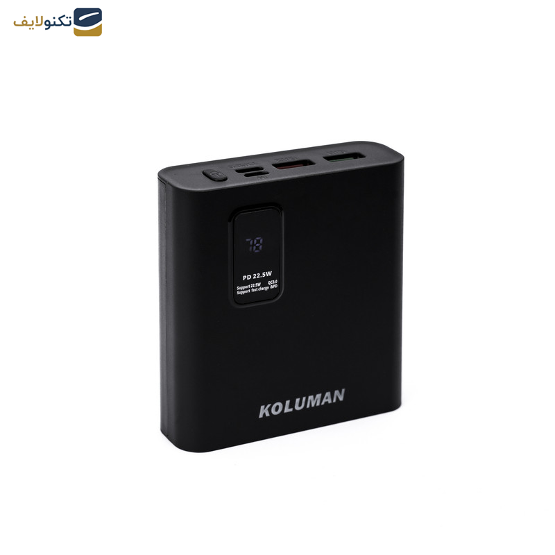 پاوربانک کلومن مدل KP-025MINI 22.5W ظرفیت 10000 میلی آمپر ساعت پاوربانک کلومن مدل KP-025MINI 22.5W ظرفیت 10000 میلی آمپر ساعت