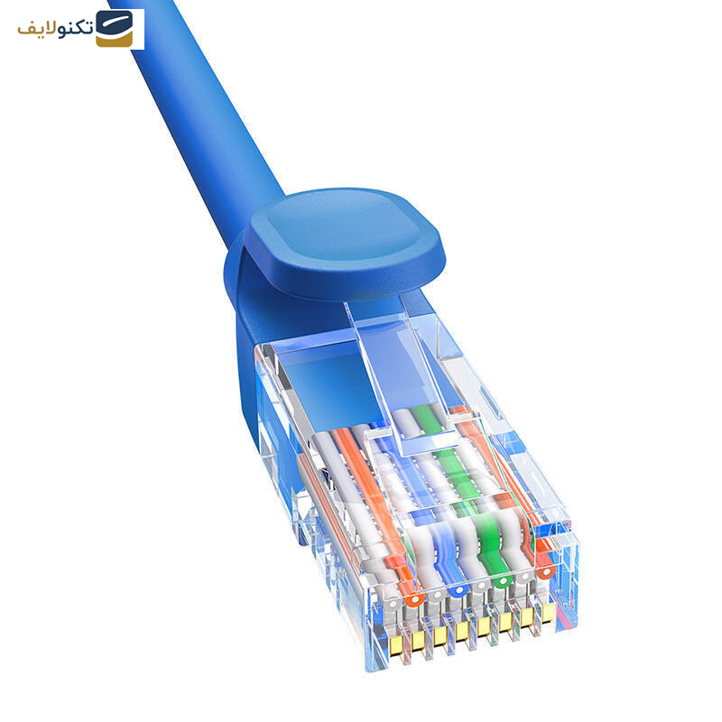 کابل شبکه CAT6 بیسوس مدل High Speed طول 2 متر کابل شبکه CAT6 بیسوس مدل High Speed طول 2 متر
