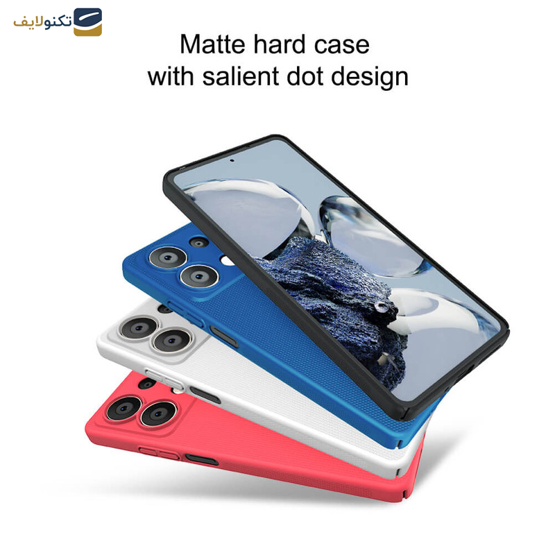 کاور نیلکین مدل Super Frosted Shield مناسب برای گوشی موبایل شیائومی Redmi Note 13 5G کاور نیلکین مدل Super Frosted Shield مناسب برای گوشی موبایل شیائومی Redmi Note 13 5G