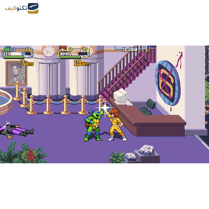 بازی Teenage Mutant Ninja Turtles: Shredders Revenge مخصوص PS4 نشر سونی
