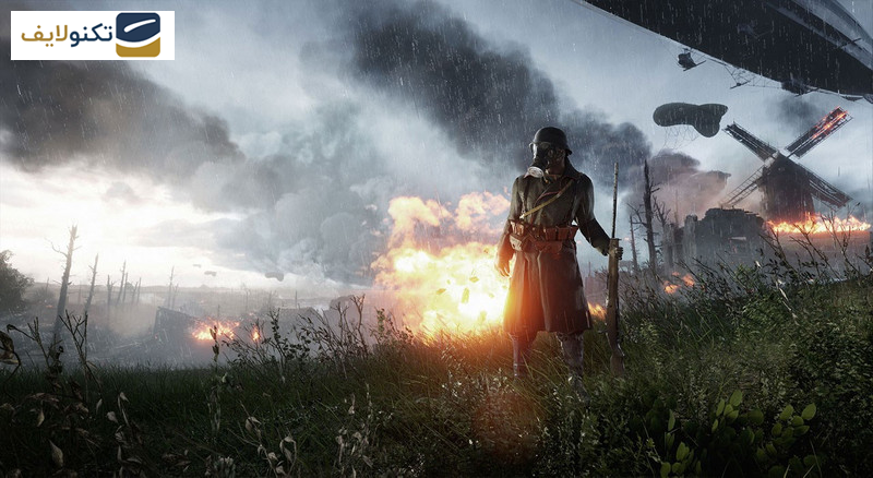 بازی Battlefield1 Deluxe Premier Front مخصوص PS4 بازی Battlefield1 Deluxe Premier Front مخصوص PS4