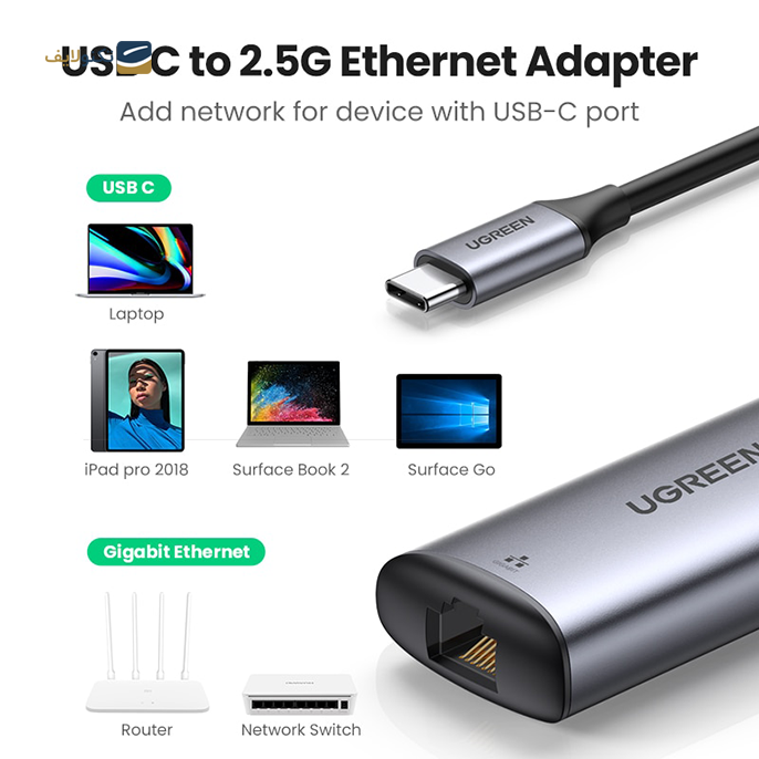 gallery-کابل تبدیل USB-C به شبکه یوگرین CM275 مدل 70446-gallery-1-TLP-11225_aa2c9ae8-24f8-4c77-9926-c855af596ff0.png gallery-کابل تبدیل USB-C به شبکه یوگرین CM275 مدل 70446-gallery-1-TLP-11225_aa2c9ae8-24f8-4c77-9926-c855af596ff0.png