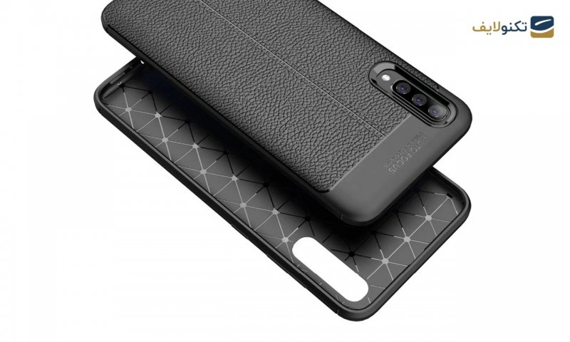 قاب ژله ای طرح چرم مدل Auto Focus مناسب برای گوشی سامسونگ Galaxy A70 