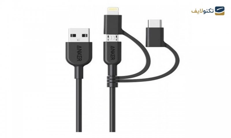 کابل تبدیل USB به لایتنینگ انکر مدل A8436 طول 0.9 متر کابل تبدیل USB به لایتنینگ انکر مدل A8436 طول 0.9 متر