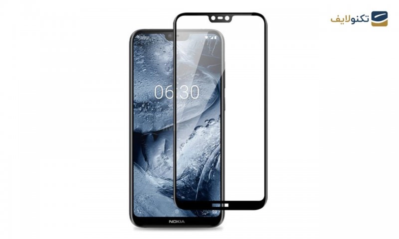 محافظ صفحه نمایش شیشه ای مناسب برای گوشی موبایل Nokia 6.1 plus محافظ صفحه نمایش شیشه ای مناسب برای گوشی موبایل Nokia 6.1 plus