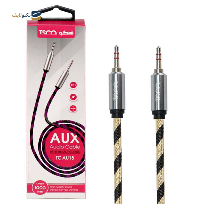 gallery-کابل AUX تسکو مدل TC AU18 طول 1 متر-gallery-1-TLP-15702_a1595626-ac00-4a62-bfab-6507f141fdac.png gallery-کابل AUX تسکو مدل TC AU18 طول 1 متر-gallery-1-TLP-15702_a1595626-ac00-4a62-bfab-6507f141fdac.png