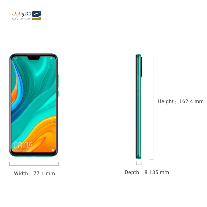 گوشی موبايل هواوی مدل Y8s - ظرفیت 64 گیگابایت - رم 4 گوشی موبايل هواوی مدل Y8s - ظرفیت 64 گیگابایت - رم 4
