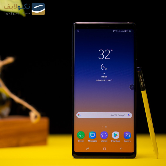 گوشی موبايل سامسونگ مدل گلکسی Note 9 دو سیم کارت - ظرفیت 128 گیگابایت گوشی موبايل سامسونگ مدل گلکسی Note 9 دو سیم کارت - ظرفیت 128 گیگابایت