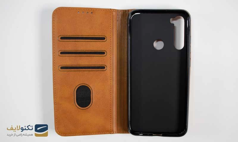 کیف کلاسوری طرح چرم گوشی  شیائومی Redmi Note 8