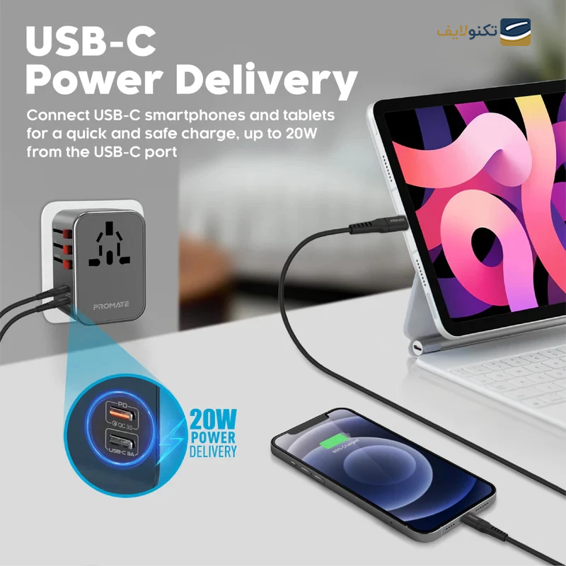 gallery-مبدل برق  3 به 2 هوشمند پرومیت مدل TripMate-36W-gallery-1-TLP-22313_6d0c3ed3-ddc5-47ef-b5dc-78529e176c0a.png