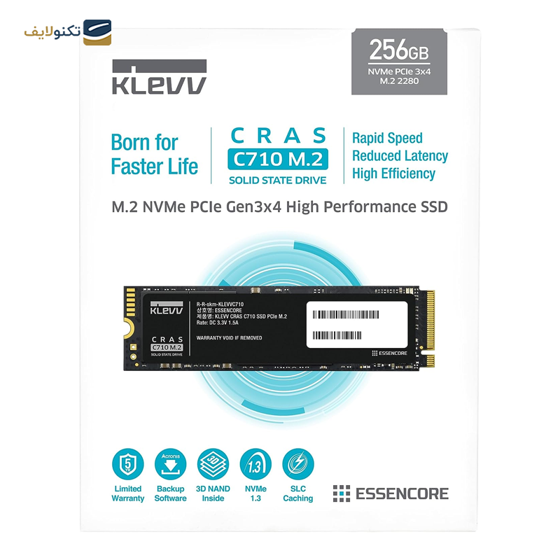 gallery- هارد اس اس دی اینترنال کلو مدل CRAS C710 M.2 2280 NVMe ظرفیت 512 گیگابایت copy.png gallery- هارد اس اس دی اینترنال کلو مدل CRAS C710 M.2 2280 NVMe ظرفیت 512 گیگابایت copy.png