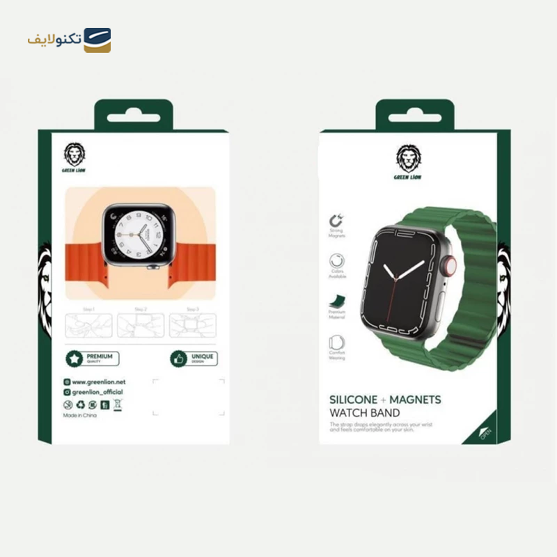 gallery-بند ساعت هوشمند اپل واچ 42 - 44 میلی متری گرین لاین مدل Link Bracelet copy.png