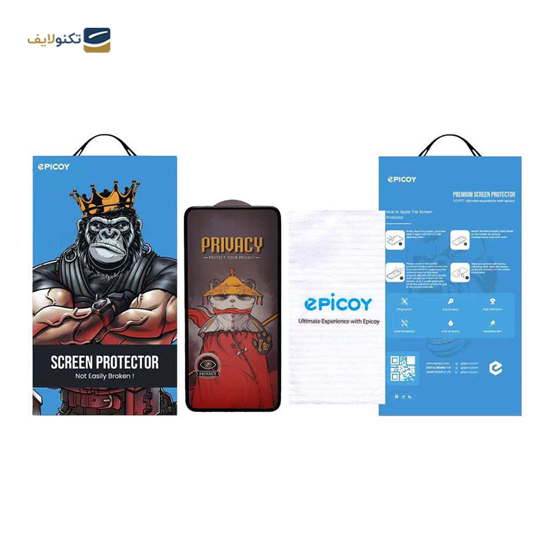 gallery-گلس گوشی شیائومی Redmi Note 12T Pro اپیکوی مدل Privacy Airbag copy.png