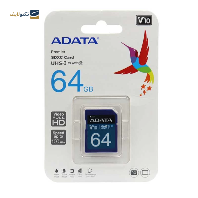 gallery-کارت حافظه SDXC ای دیتا مدل Premier V10 کلاس 10 استاندارد UHS-I U1 سرعت 100MBps ظرفیت 32 گیگابایت copy.png gallery-کارت حافظه SDXC ای دیتا مدل Premier V10 کلاس 10 استاندارد UHS-I U1 سرعت 100MBps ظرفیت 32 گیگابایت copy.png