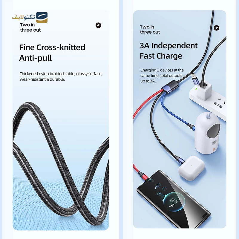gallery-کابل تایپ سی به لایتنینگ یوسمز مدل US-SJ404 طول 1.2 متر copy.png gallery-کابل تایپ سی به لایتنینگ یوسمز مدل US-SJ404 طول 1.2 متر copy.png