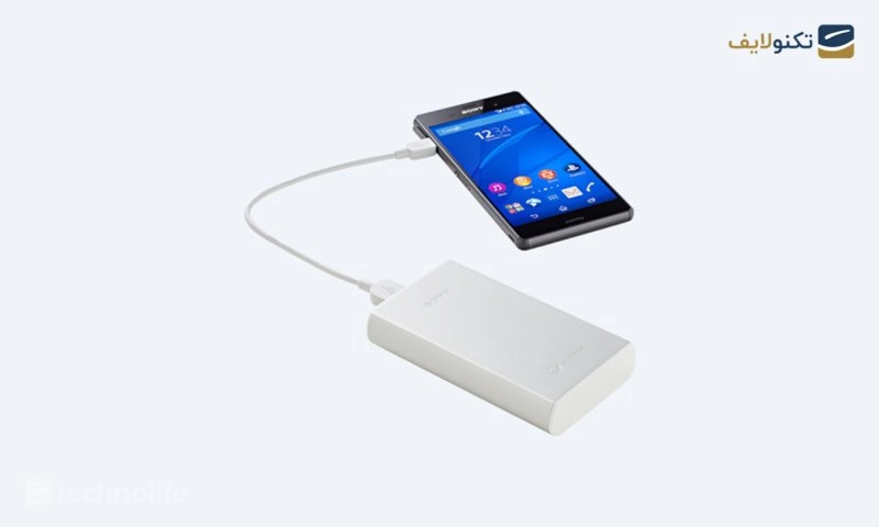 پاوربانک سونی مدل CP-S15 ظرفیت 15000 میلی آمپر ساعت