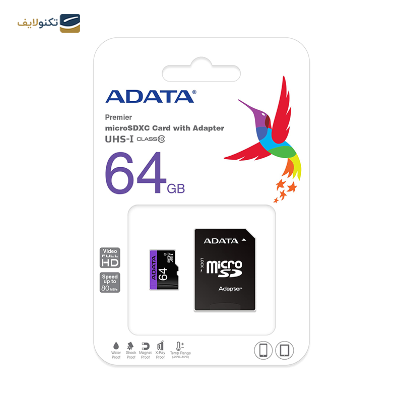 gallery-کارت حافظه microSDHC ای دیتا مدل Premier کلاس 10 استاندارد UHS-I U1 سرعت 80MBps ظرفیت 32 گیگابایت همراه با آداپتور copy.png gallery-کارت حافظه microSDHC ای دیتا مدل Premier کلاس 10 استاندارد UHS-I U1 سرعت 80MBps ظرفیت 32 گیگابایت همراه با آداپتور copy.png