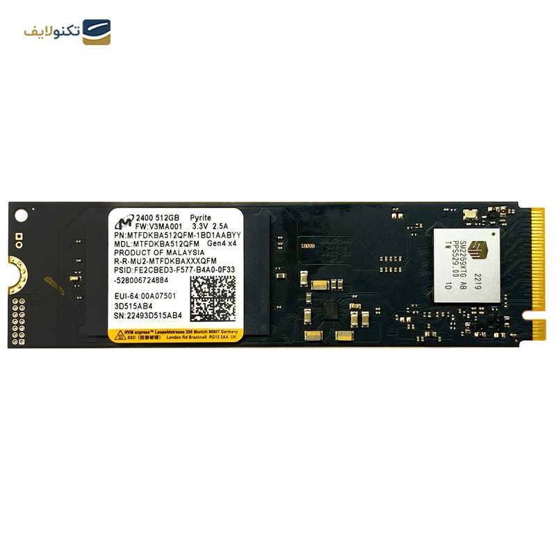 gallery-هارد اس اس دی اینترنال هاینیکس مدل PC801 NVMe Gen4x4 ظرفیت 512 گیگابایت copy.png