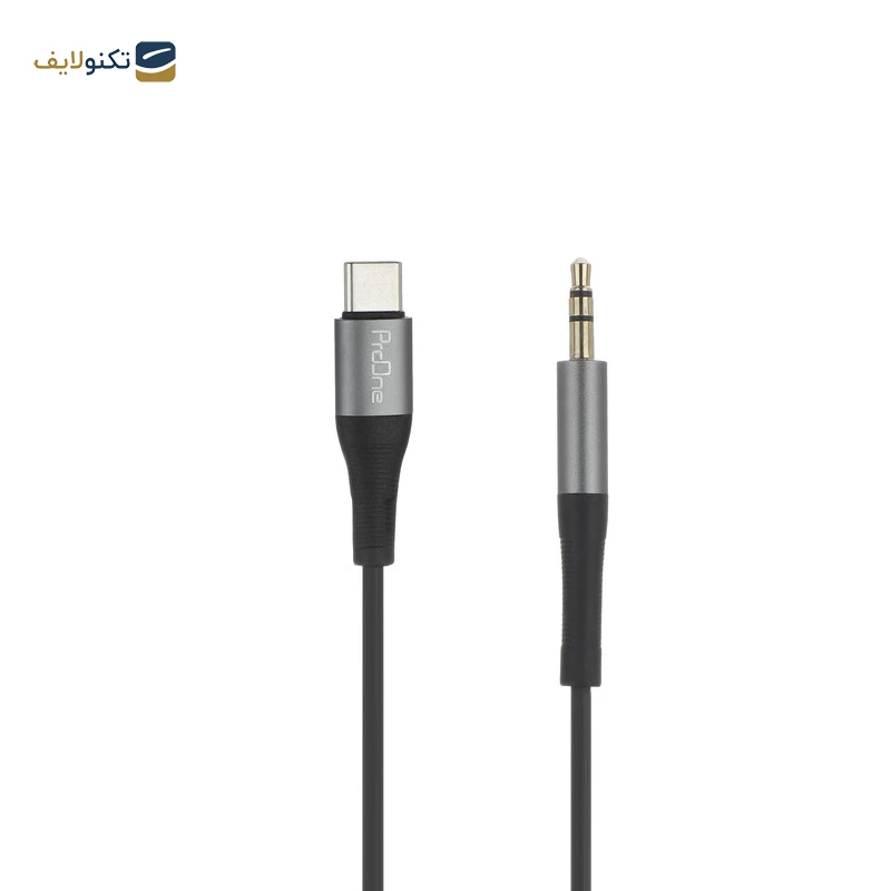 کابل تبدیل USB-C به AUX پرووان مدل PCA47 طول 1 متر کابل تبدیل USB-C به AUX پرووان مدل PCA47 طول 1 متر