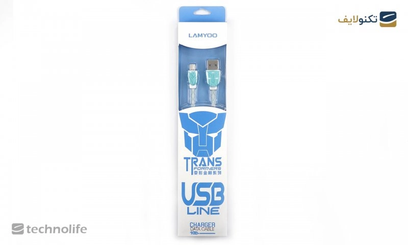 کابل میکرو USB مدل Transformers برند لامیو