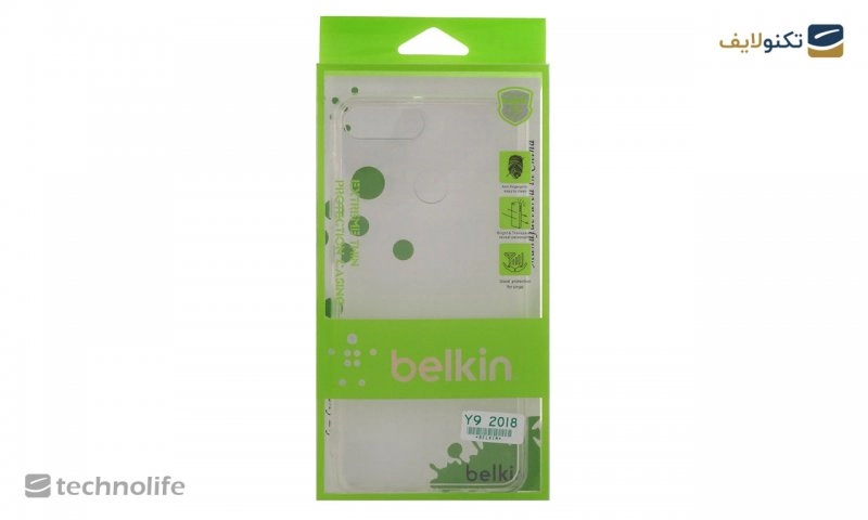 قاب ژلهای شفاف belkin مناسب برای گوشی هوآوی Y9 2018 قاب ژلهای شفاف belkin مناسب برای گوشی هوآوی Y9 2018