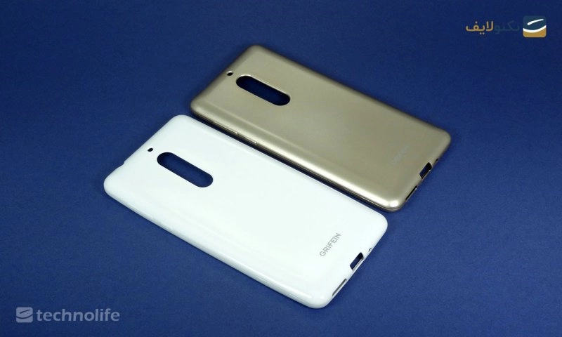 قاب ژله ای Grifein گوشی Nokia 5 قاب ژله ای Grifein گوشی Nokia 5