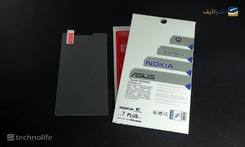 محافظ صفحه شيشه‌ای تخت (گلس) TESLA گوشی Nokia 7 Plus 