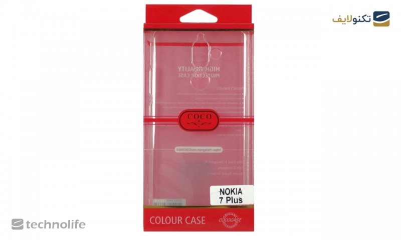 قاب ژلهای شفاف COCO گوشی Nokia 7 Plus قاب ژلهای شفاف COCO گوشی Nokia 7 Plus