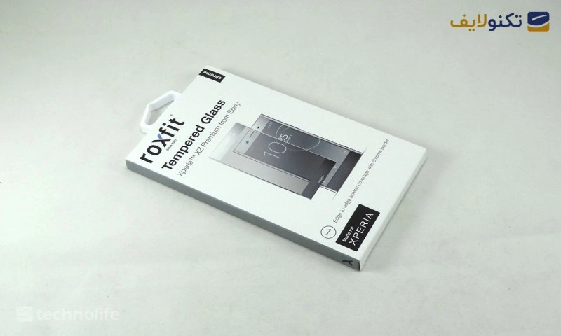 گلس لبه تا لبه Roxfit مدل TMP2172C مناسب برای Xperia XZ Premium گلس لبه تا لبه Roxfit مدل TMP2172C مناسب برای Xperia XZ Premium