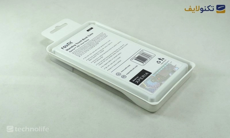 کیف کتابی تاچ Roxfit مدل PST5175B مناسب برای گوشی سونی Xperia XZ1 کیف کتابی تاچ Roxfit مدل PST5175B مناسب برای گوشی سونی Xperia XZ1