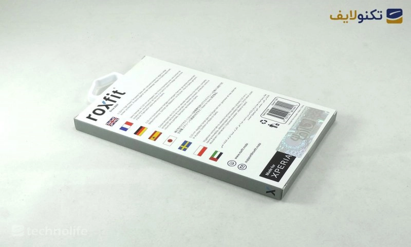 گلس لبه تا لبه Roxfit مدل TMP2175C مناسب برای گوشی Xperia XZ1 