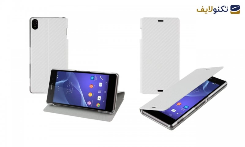 کیف کتابی Roxfit مناسب برای گوشی سونی Xperia Z3 کیف کتابی Roxfit مناسب برای گوشی سونی Xperia Z3