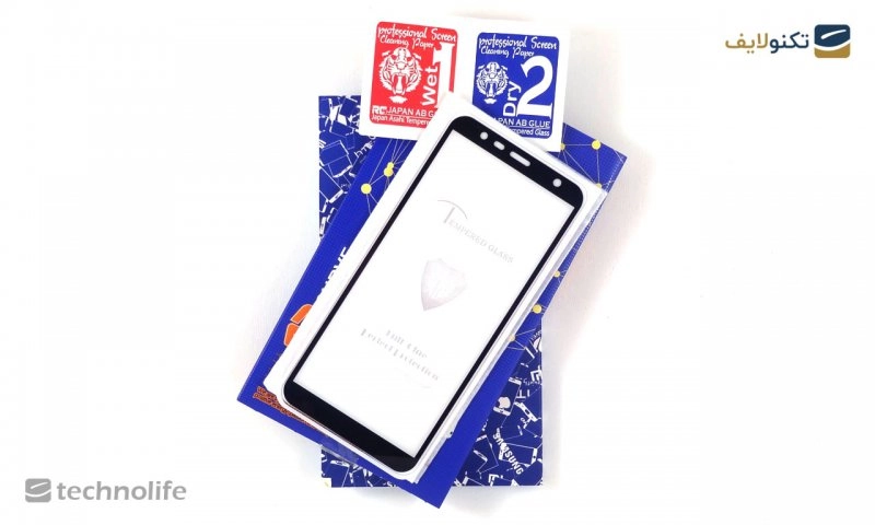 محافظ شیشه‌ای (گلس) remo فول چسب 3D گوشی سامسونگ Galaxy J4 
