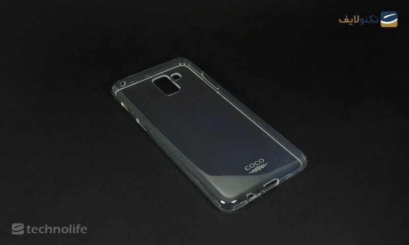 قاب ژله‌ای شفاف COCO گوشی سامسونگ مدل Galaxy A8 Plus 2018