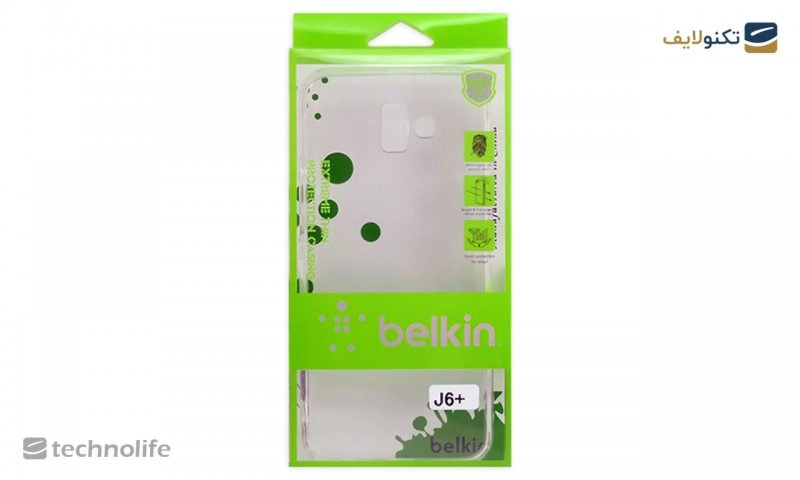 قاب ژلهای شفاف belkin مناسب برای گوشی سامسونگ Galaxy J6 Plus قاب ژلهای شفاف belkin مناسب برای گوشی سامسونگ Galaxy J6 Plus