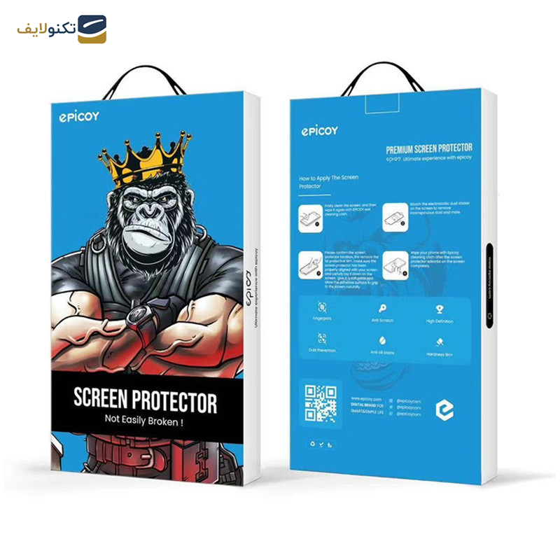 محافظ صفحه نمایش اپیکوی مدل Polymer Nano مناسب برای گوشی موبایل سامسونگ Galaxy S21 Plus/ S20 Plus محافظ صفحه نمایش اپیکوی مدل Polymer Nano مناسب برای گوشی موبایل سامسونگ Galaxy S21 Plus/ S20 Plus