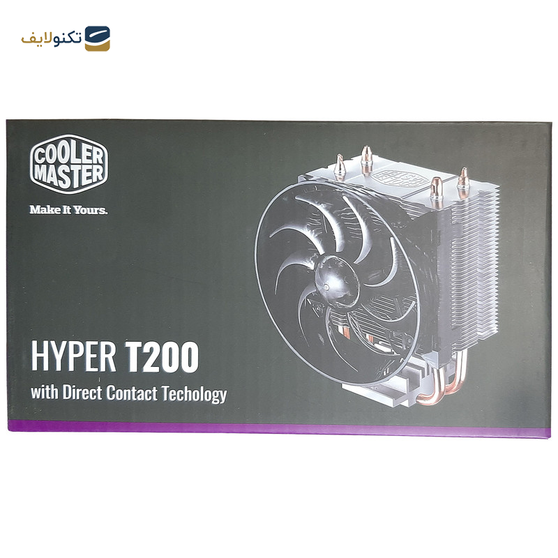 خنک کننده پردازنده کولر مستر مدل Hyper T200