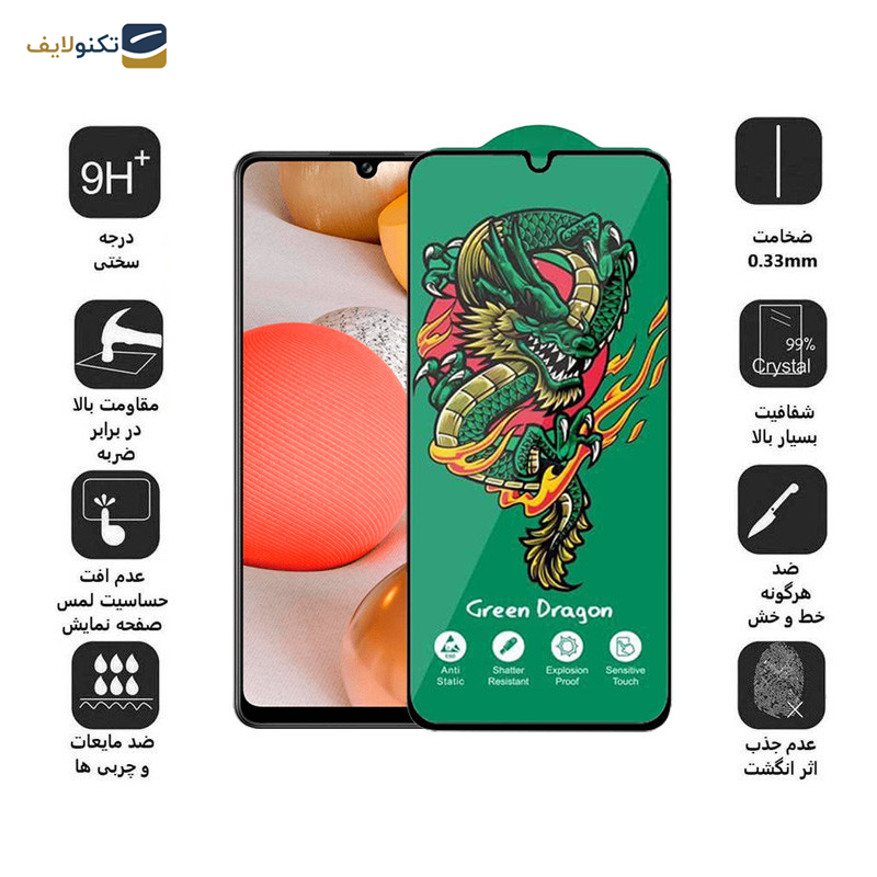 محافظ صفحه نمایش اپیکوی مدل Green Dragon ExplosionProof مناسب برای گوشی موبایل سامسونگ Galaxy A42 5G/A32 5G/A22 5G/A12 Nacho/A12 4G/A20s 4G محافظ صفحه نمایش اپیکوی مدل Green Dragon ExplosionProof مناسب برای گوشی موبایل سامسونگ Galaxy A42 5G/A32 5G/A22 5G/A12 Nacho/A12 4G/A20s 4G
