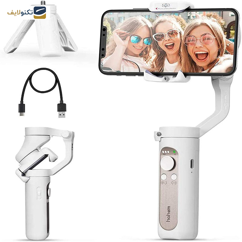 پایه نگهدارنده گوشی موبایل هوهم مدل iSteady X پایه نگهدارنده گوشی موبایل هوهم مدل iSteady X