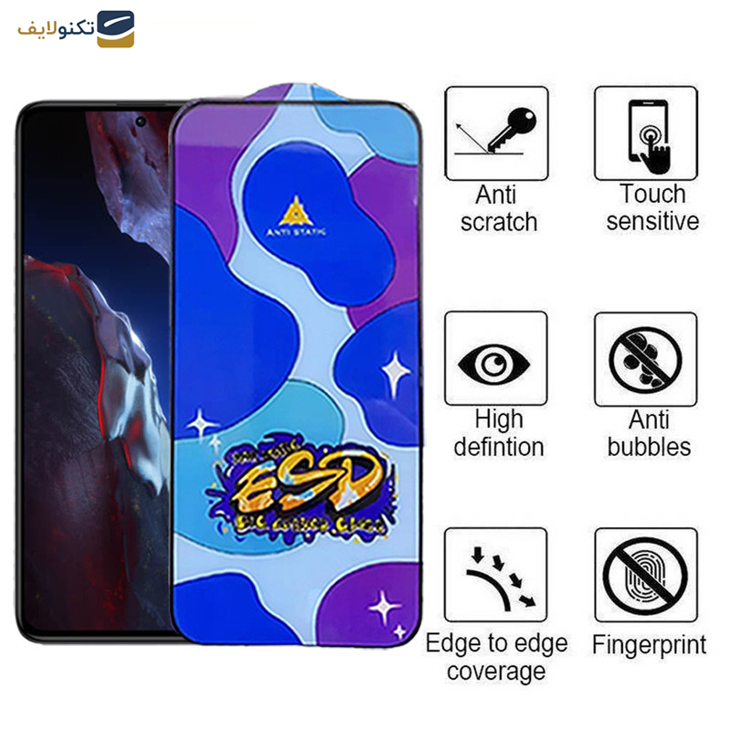 محافظ صفحه نمایش اپیکوی مدل Star ESD مناسب برای گوشی موبایل شیائومی Poco F5 Pro/Poco F5/Poco F4 GT/Poco F3 GT/Poco F4/Poco F3 محافظ صفحه نمایش اپیکوی مدل Star ESD مناسب برای گوشی موبایل شیائومی Poco F5 Pro/Poco F5/Poco F4 GT/Poco F3 GT/Poco F4/Poco F3