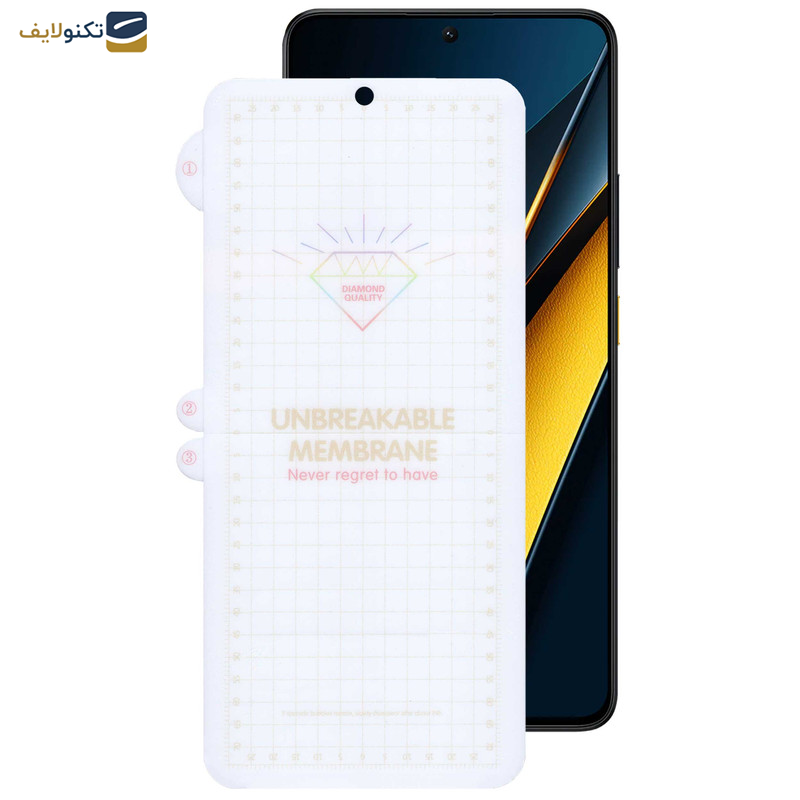 محافظ صفحه نمایش بوف مدل Hydrogel-G مناسب برای گوشی موبایل شیائومی Poco X6 Pro / X6 / M6 Pro 4G محافظ صفحه نمایش بوف مدل Hydrogel-G مناسب برای گوشی موبایل شیائومی Poco X6 Pro / X6 / M6 Pro 4G