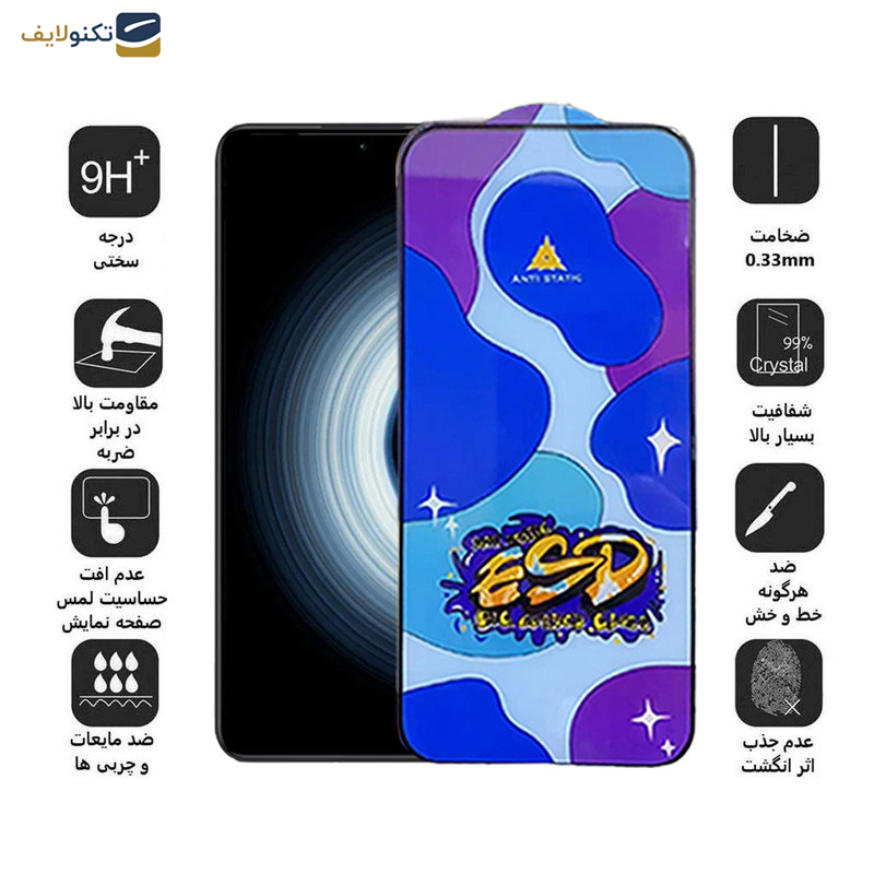 محافظ صفحه نمایش اپیکوی مدل Star ESD مناسب برای گوشی موبایل شیائومی Redmi K50 Ultra/Redmi K50 Gaming/Redmi K50 Pro/Redmi K50 محافظ صفحه نمایش اپیکوی مدل Star ESD مناسب برای گوشی موبایل شیائومی Redmi K50 Ultra/Redmi K50 Gaming/Redmi K50 Pro/Redmi K50